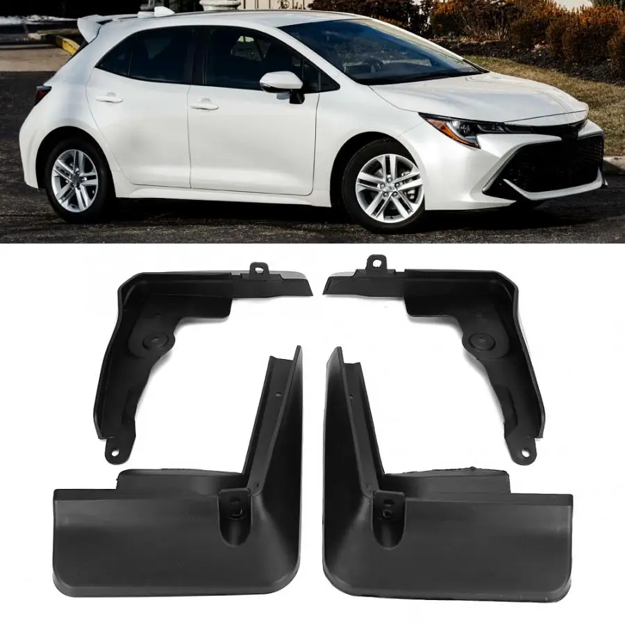 4 шт. автомобильный ABS брызговик брызговики крылья подходит для Toyota Corolla- авто аксессуары