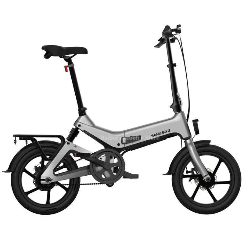 SAMEBIKE JG7186 умный электрический велосипед, 2 колеса, электрические велосипеды, складной электрический скутер для взрослых 36 В 7.5AH 25 км/ч