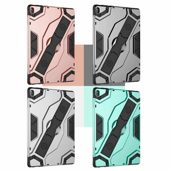 

For Lenovo Tab P10 10.1'TB-X705 Tablet Case soft+hard Shockproof Protection Stand Tablet Cover with Portable Handle shell + pen