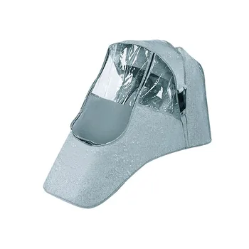 

Clear Waterproof Stroller Rain Cover Weather Pram Baby Infant Double Pushchair Wind Shield Rain Covers Outdoors Rain Gear #YL1
