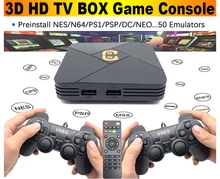 NEUE PS5600 Beste retro TV BOX Spiel Konsole für PS1/PSP/SFC/NEO/Arcade/GBA/N64 Video Spiel Konsole mit 5600 spiele 3D spiele