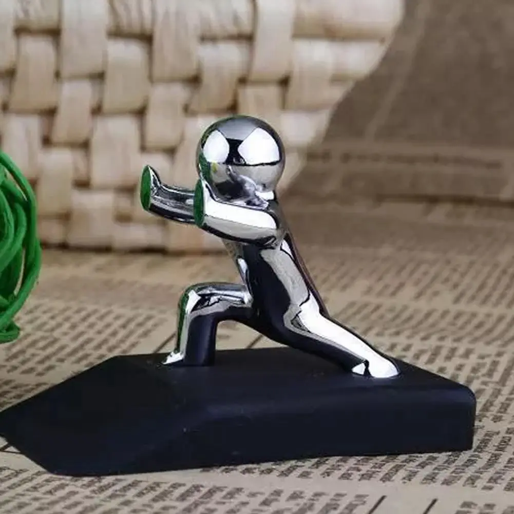 Zinc Alloy Little and Man with Non-slip Rubber Bases Door Stop Safe Anti-collision Door Stopper Rubber Novelty design Decorative door stopper silicone door stopper door stopper bumpers