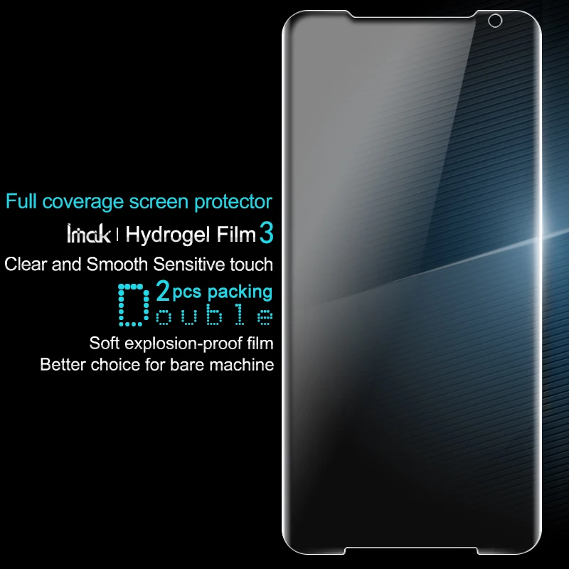 

IMAK For Asus Glass Soft Clearer Hydrogel Film II Full Cover Screen Protector Film For ASUS ROG phone 2 case ZS660KL