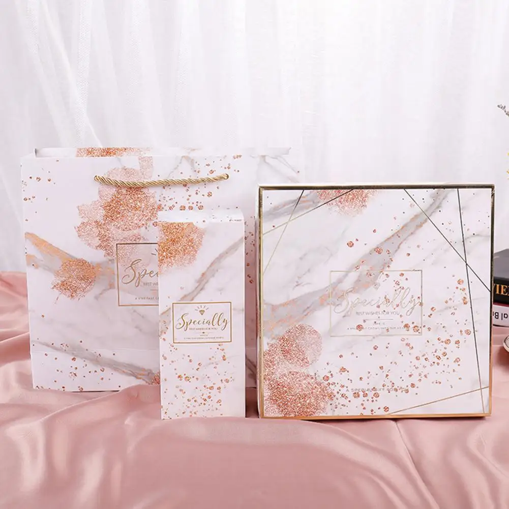 2 Set Creative Present Package Bag Wear-resistant Paper Baby Shower Gifts Box | Дом и сад