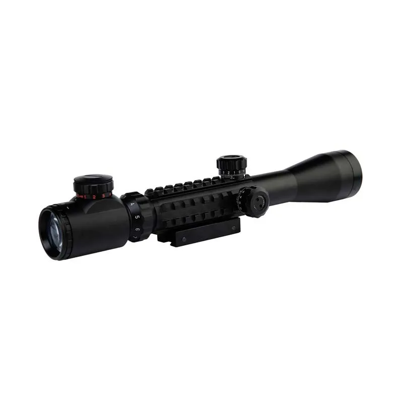 

C3-9X40 EG Optical Rifle Scope Mil Dot illuminated Reticle 20/11mm Rail Mount