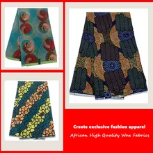 Африканский воск печати шитья печатных супер Nederland ткани для одежды воск ткани Анкара 6 ярдов голландский Высокое качество Нигерия