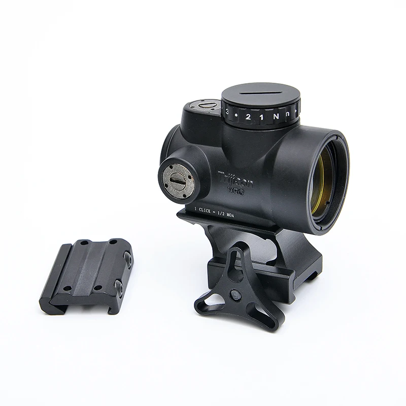 Миниатюрный винтовочный оптический прицел Red Dot 1x25 мм прицел охотничий снайперский механизм для винтовки прицел MRO fit Пикатинни