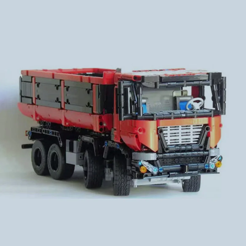 

1415Pcs MOC-19929 8x4 Dump Truck Building Blocks Bricks Model Fit for LEGOinglys Technic Power functions Birthday DIY Toy Gifts