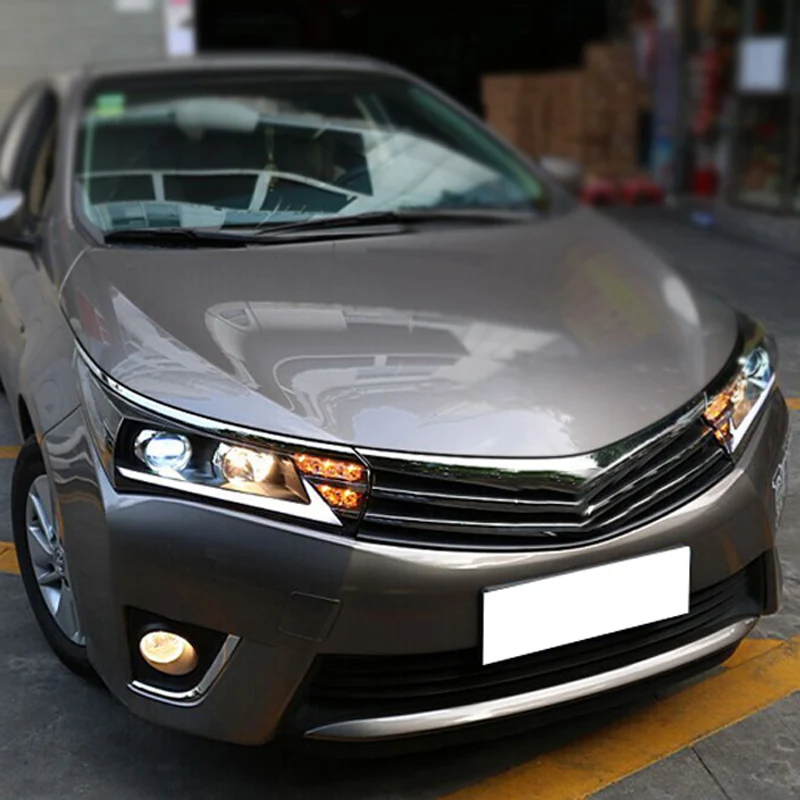 Фары для Toyota Corolla 2014 2015 головные лампы в сборе Lexus Style|headlight for toyota corolla|headlights forheadlight |