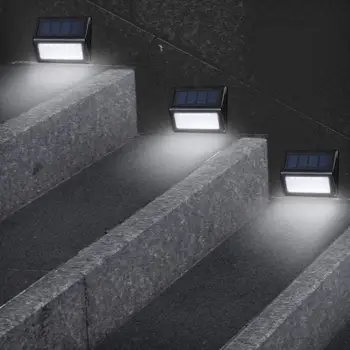 

Outdoor 6LED Solar Stair Light Yard Security Wall Lamp Waterproof Street Lights Save Energy and Respect Environment