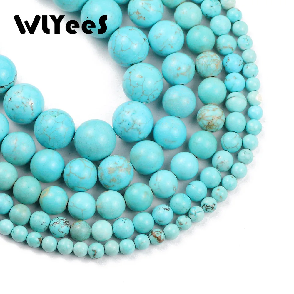 Круглые бусины из натурального камня для изготовления ювелирных изделий 4/6/8/10/12/15 дюймов|Бусины| |