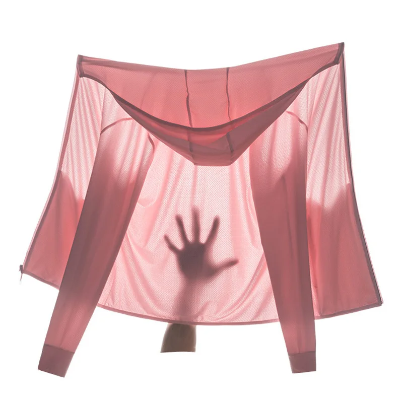 Cycling Jacket Summer Knitted Long-Sleeved Ice Silk Sunscreen Quick-Drying Sun Protection Clothing