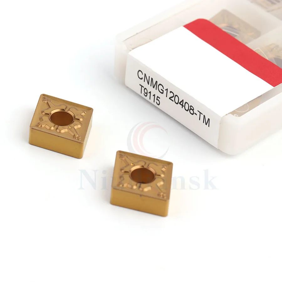 Токарный инструмент CNMG120408 TM T9125 из цементированного карбида токарные