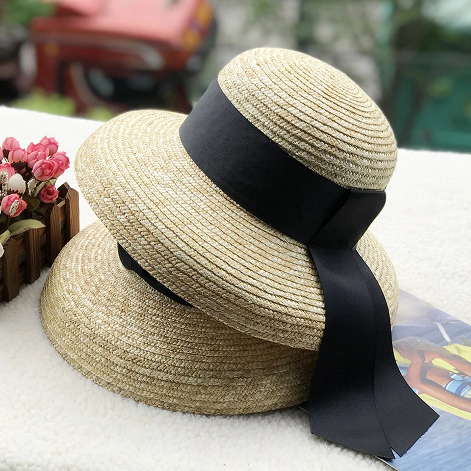 Beach Hat Elegant Raffia Hat 