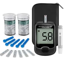 3 in 1 Multifunction Cholesterol Blood Glucose Meter Glucometer Kit Diabetes Gout Tester Blood Sugar Monitor Test Strips