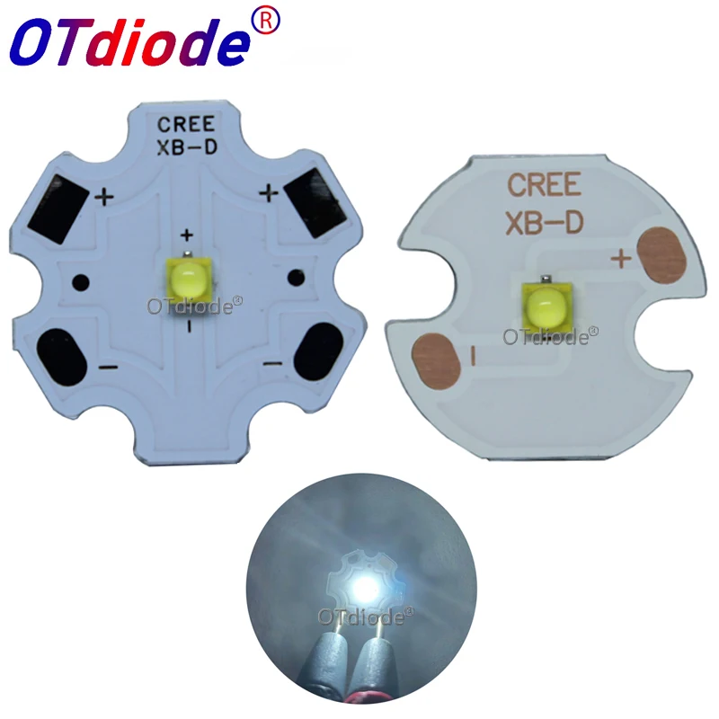 

10pcs 3W Nation Star 2525 SMD High Power LED diode Chip light emitter Cool White Warm White instead of CREE 2525 XB-D XBD led