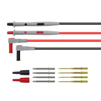 

Digital Multimeter Probes Test Probes Leads Replaceable Needles Kits Clearance Cable Wire Tips Alligator Clip