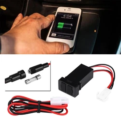 Chargeur double USB pour voiture Toyota VIGO, Interface de prise de tableau de bord à 2 ports, pour 5v 4.2A 