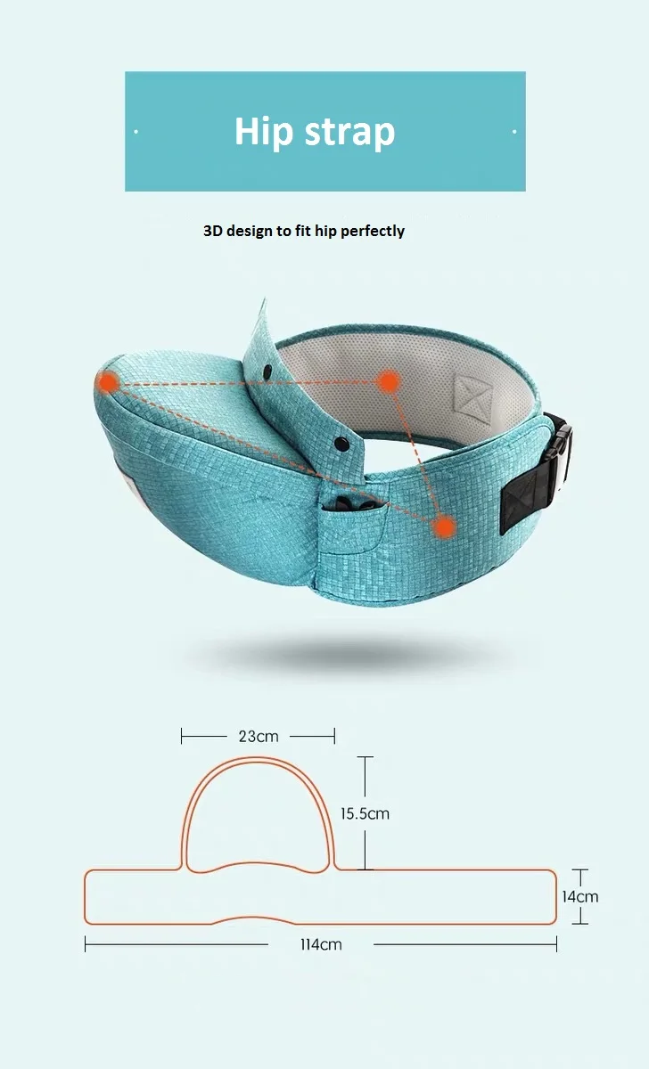 Детская переноска детский Хипсит передняя сторона Перевозчик Хипсит(пояс для ношения ребенка) младенческие ходунки многофункциональный, туристический держать корабль бесплатно