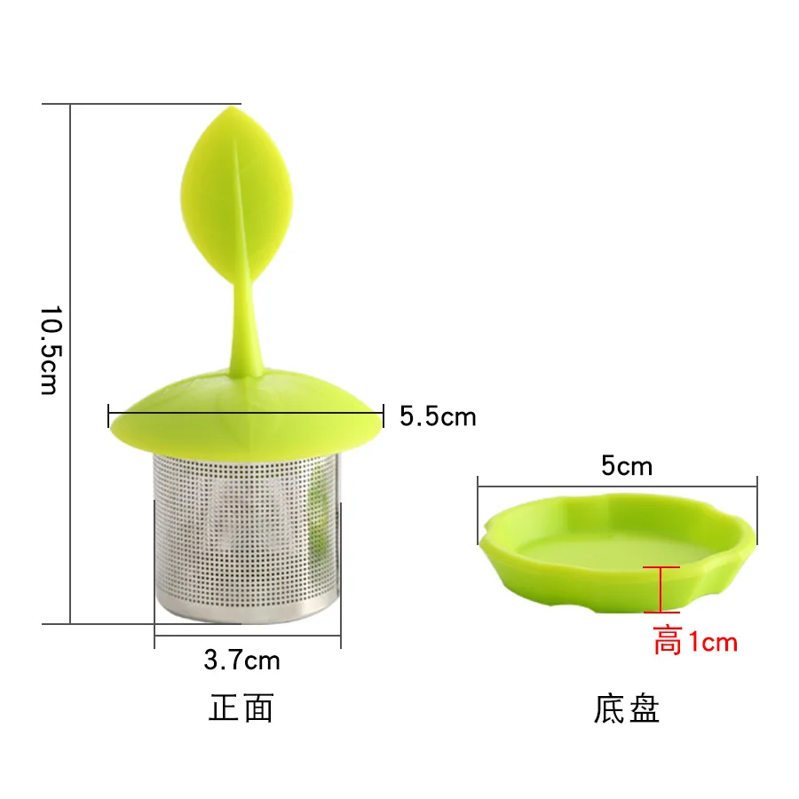 304 Stainless Steel Food Grade Silicone Tea Maker Tea Strainer Tea Bags Creative Tea Filter Tea Egg