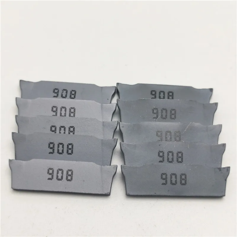 20 штук DGN2002C DGN2002J IC908 поворотные твердосплавные вставки инструмента Поворотный Фрезерный резак Режущий инструмент для ЧПУ для резки