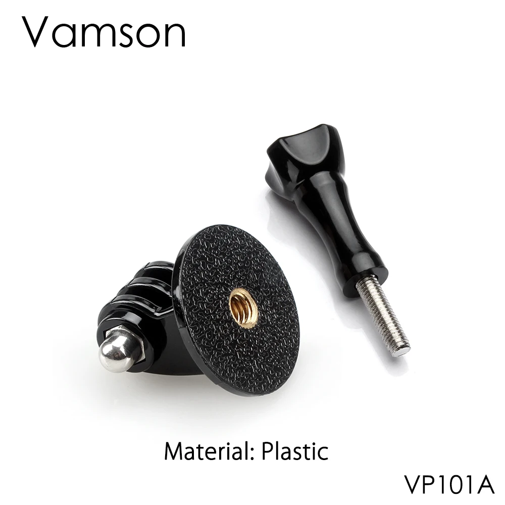 VP101A Vamson для GoPro аксессуары адаптер конвертер крепление монопод штатив держатель Чехол адаптер для Go Pro Hero 7 6 5 4 Xiaomi yi VP101 - Цвет: VP101A