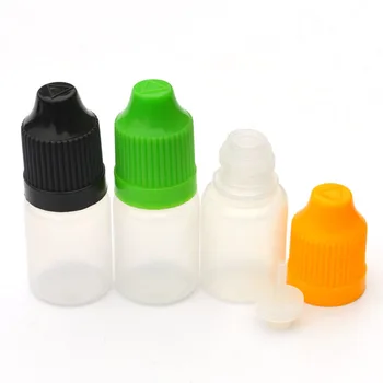 

5000pcs Empty Plastic Bottles Soft PE Dropper Bottle with Childproof Cap 5ml E Liquid Bottle Fast Shipping