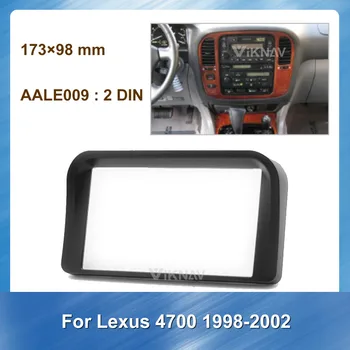 

Car Radio Fascia for Lexus 4700 1998 1999 2000 2001 2002 DVD frame Dash Mount Kit Adapter Trim Facial Panel Frame Dashboard