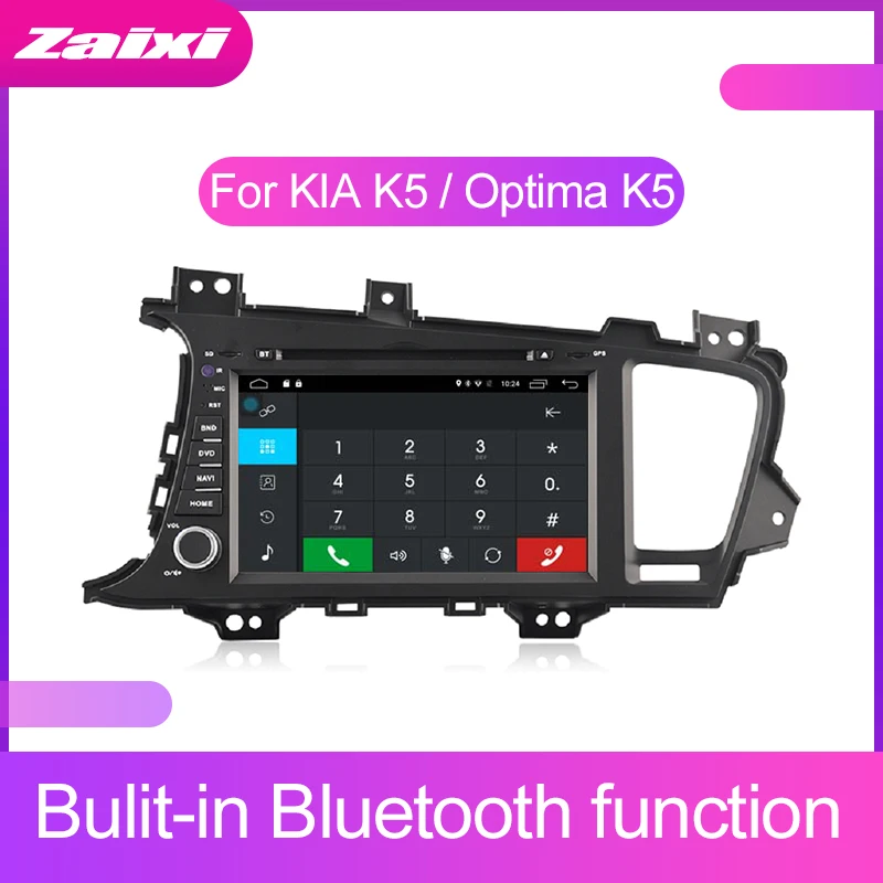 Flash Deal ZaiXi 2 DIN Android Touchscreen For KIA K5 / Optima K5 2011~2015 Car Multimedia Player Bluetooth GPS WiFi Navigator Radio Player 4