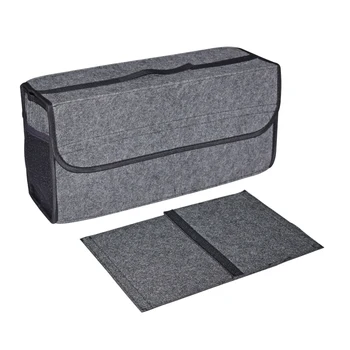 

Car Felt Storage Box Trunk Bag Vehicle Tool Box Multi-Use Tools Organizer Bag Carpet Folding Automobiles Interior Accessories