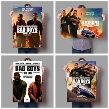 

2019 Reying Movie Bad Boys for Life quality Painting Home Decor Art Decor living picture posters wall art canvas painting M457