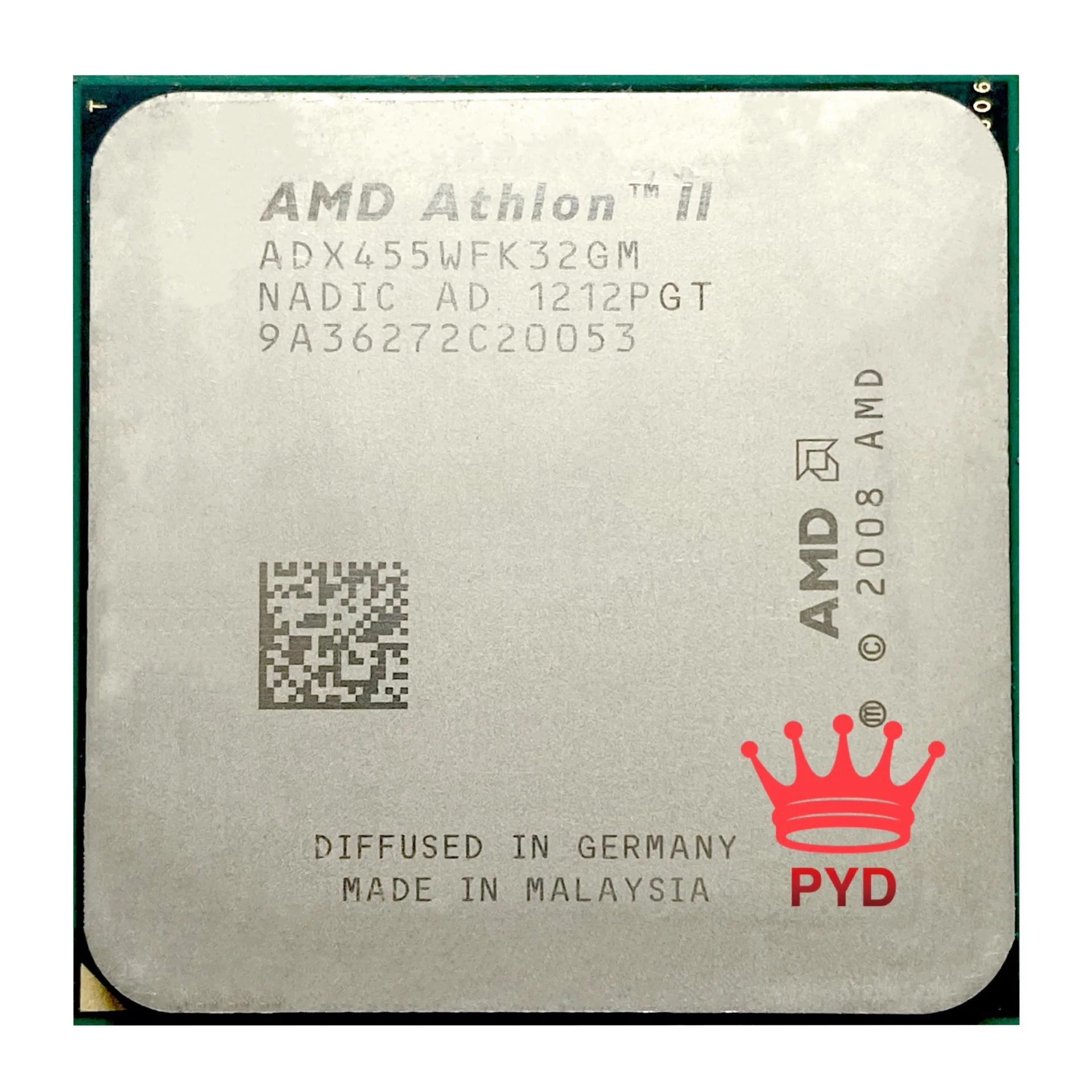 Usado amd athlon ii x3 455 3.3ghz processador central central de três ...