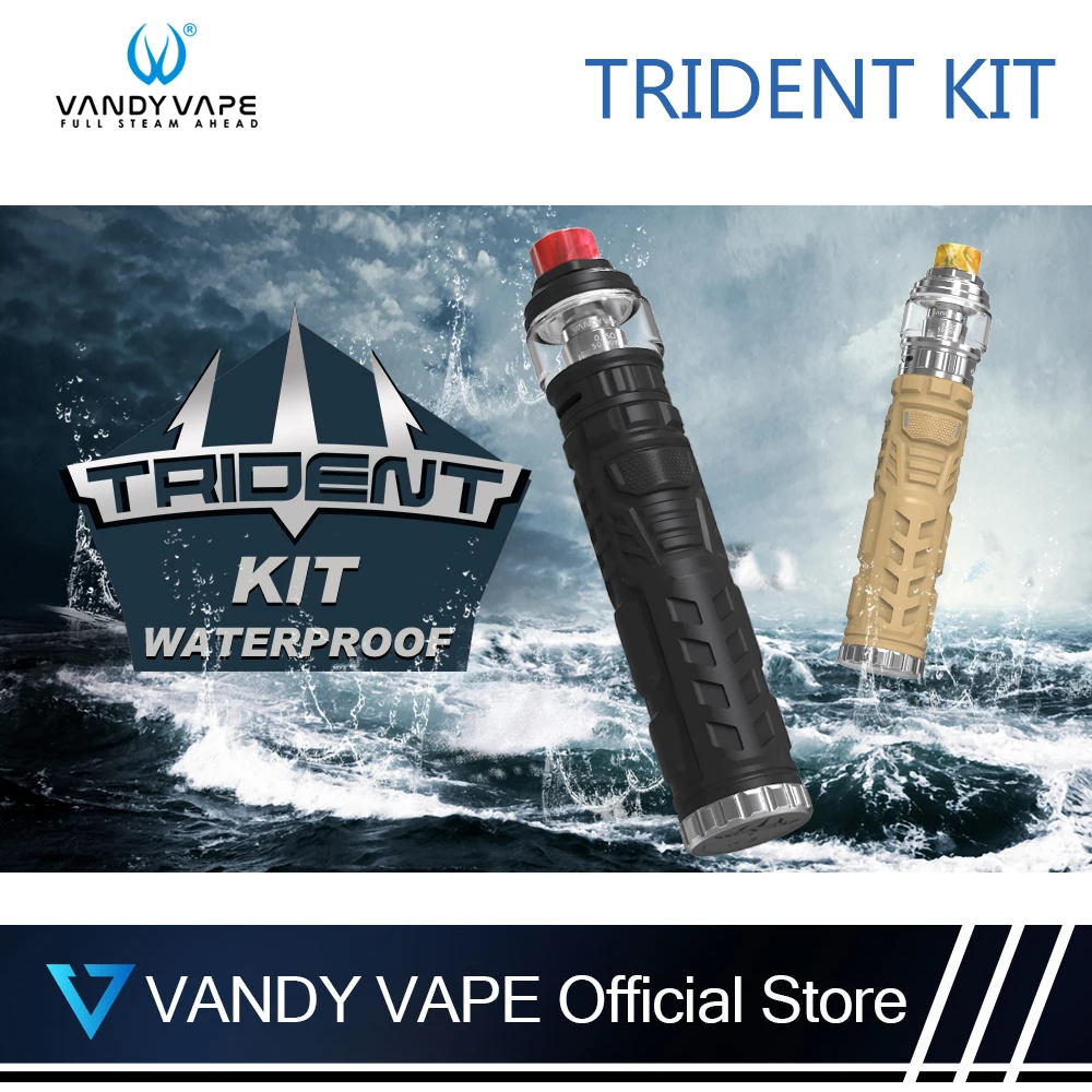 Оригинальный набор Vandy Vape Trident с емкостью 3 5 мл vandyvape Mod сеточная катушка