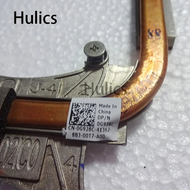 Hulics для Dell Vostro 1310 cpu охлаждающий медный радиатор CN-0G928C 0G928C