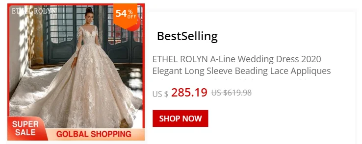 plus size wedding dresses ETHEL ROLYN A-Line Wedding Dress 2022 Princess Long Sleeve V-Neck Beading 3D Flowers Appliques Vintage vestidos de novia beach wedding dresses