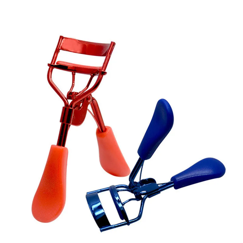 Rizador de pestañas, cosmético, negro, ojo plateado, pinzas de ojos para pestañas, superventas, herramientas de maquillaje, venta al por mayor