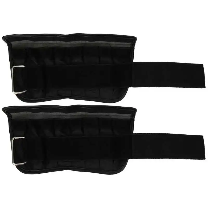 2pcs 1-6kg Ankle Weight Sandbag 1-4KG Adjustable Wrist Weight Sandbag for Body Building Fitness Running Exercise