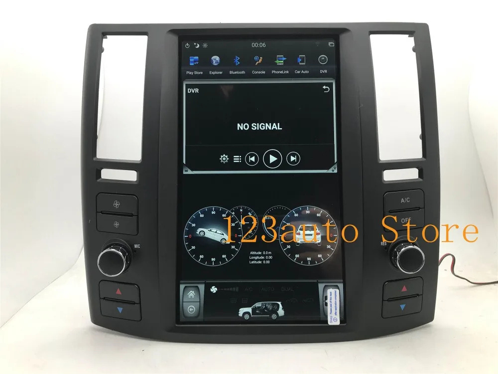 11,8 ''Tesla стиль Android 8,1 автомобильный DVD gps плеер для Infiniti FX FX25 FX35 FX45 2004-2008 радио 4 Гб ram 32 ГБ rom Авто ips