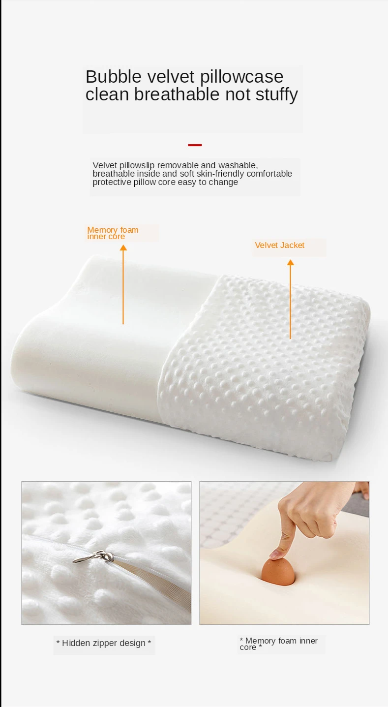 Orthopedic Memory Foam Bedding Pillow