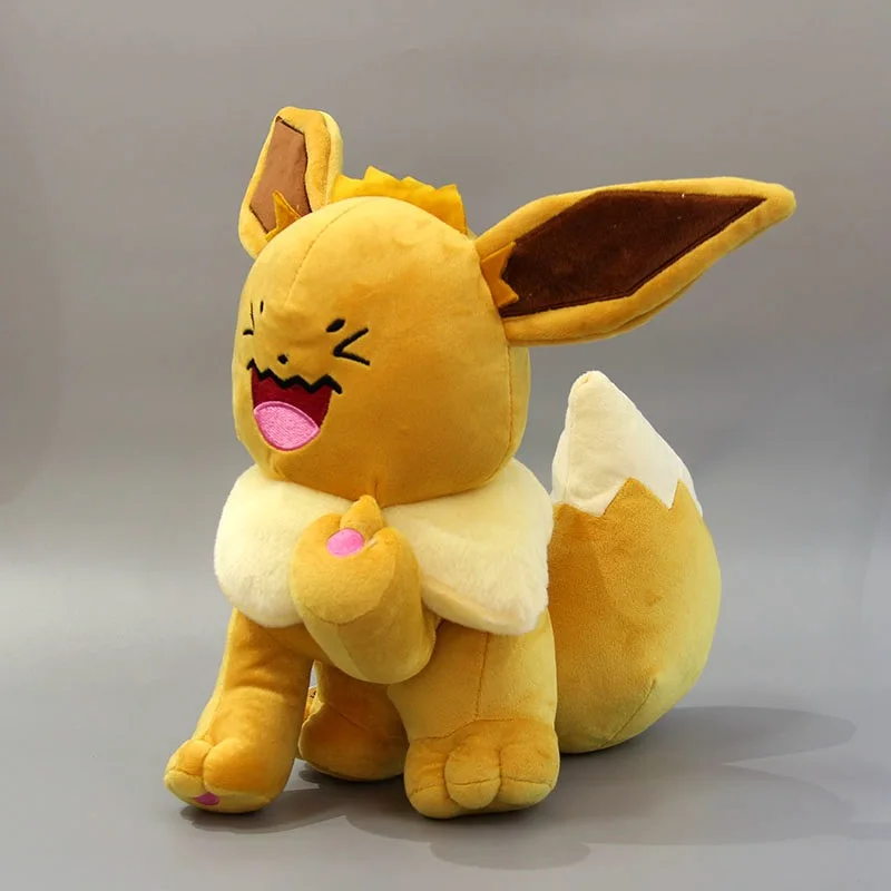 TAKARA TOMY pokemon Eevee 30 см животные плюшевые мягкие игрушки для детей Рождественский подарок