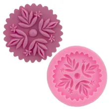 Цветочный шаблон силиконовой формы DIY 3D цветы формочка для печенья помадка луна торт декоративное устройство для шоколада желе формы