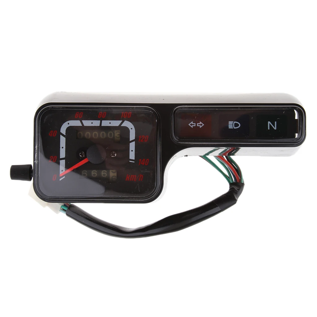Motor Gauges - Motorcycle LCD Digital Speedometer Tachometer Odometer Gauge For Honda XR250 CRM250 BAJA250