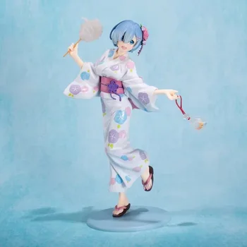 

Anime Re:Life in a different world from zero Sexy Rem kimono Ver. PVC action figure collection model toys for kids children gift
