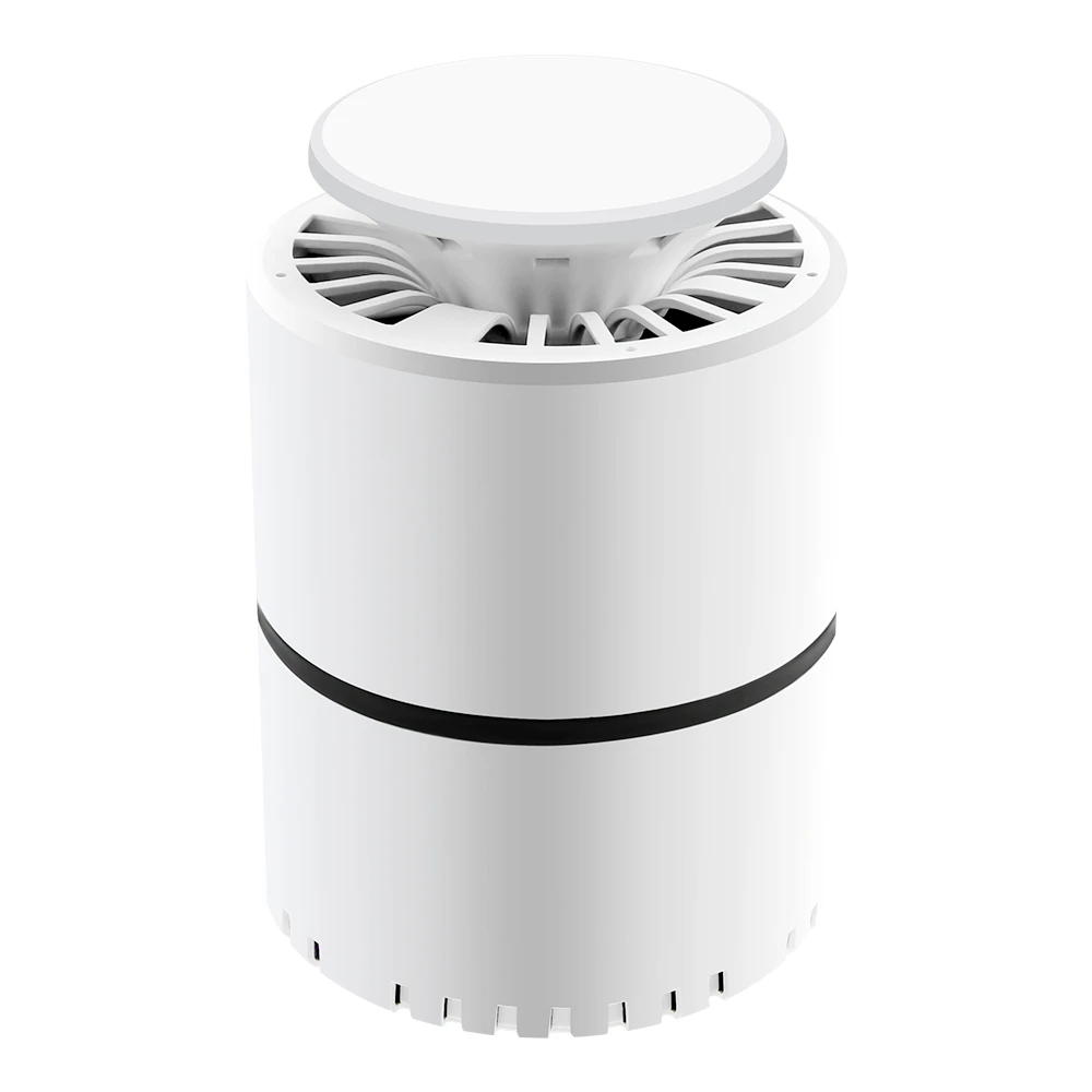 White Новое поступление, электрическая лампа от комаров, USB, электрическая ловушка от комаров, светильник, Zapper, средство от комаров, насекомых, вредителей - Цвет: White