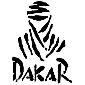 

DAKAR 9.5x13cm Reflective Car Stickers Pull Floats Glue Sticker Car Body 13 Oem Window 9.5 PVC Not Packaged Changsen