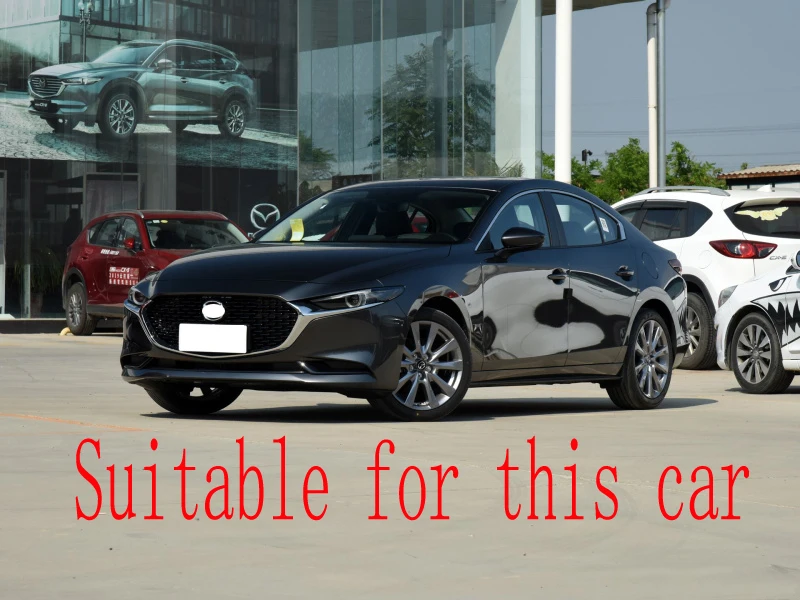 Для Mazda 3 Axela Sedan BP 2019 2020 автомобильные аксессуары Стильная крышка из углеродного