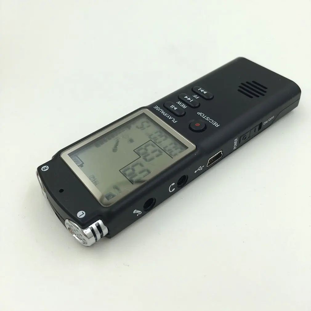 8GB/16GB/32GB Voice Recorder USB Professional 96 Hours Dictaphone Digital Audio Voice Recorder With WAV,MP3 Player