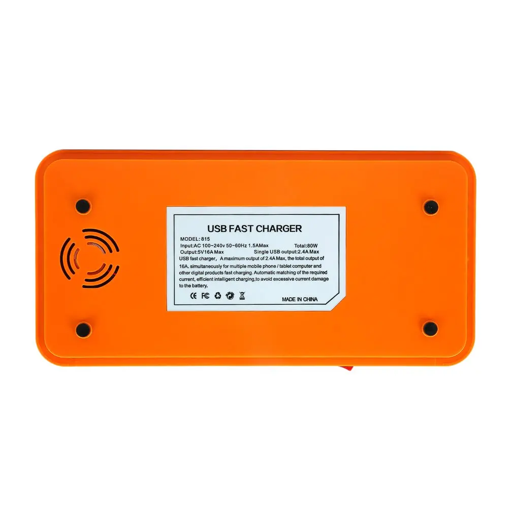 Портативный смартфон USB быстрая зарядная станция концентратор стенд 15 порт 5 В 20A Бытовая Зарядка для планшеты и смартфоны