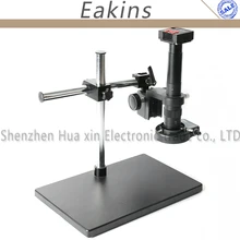 1080P HD HDMI промышленный лабораторный цифровой микроскоп с камерой 180X/300X c-крепление объектива TF видео набор микроскопов+ 144LED кольцевой свет