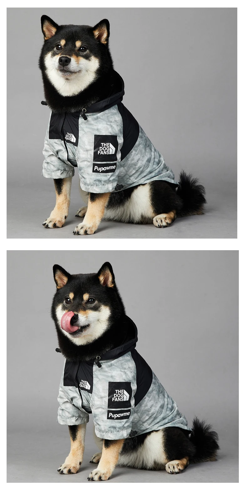 Dogface roupas para animais de estimação moda